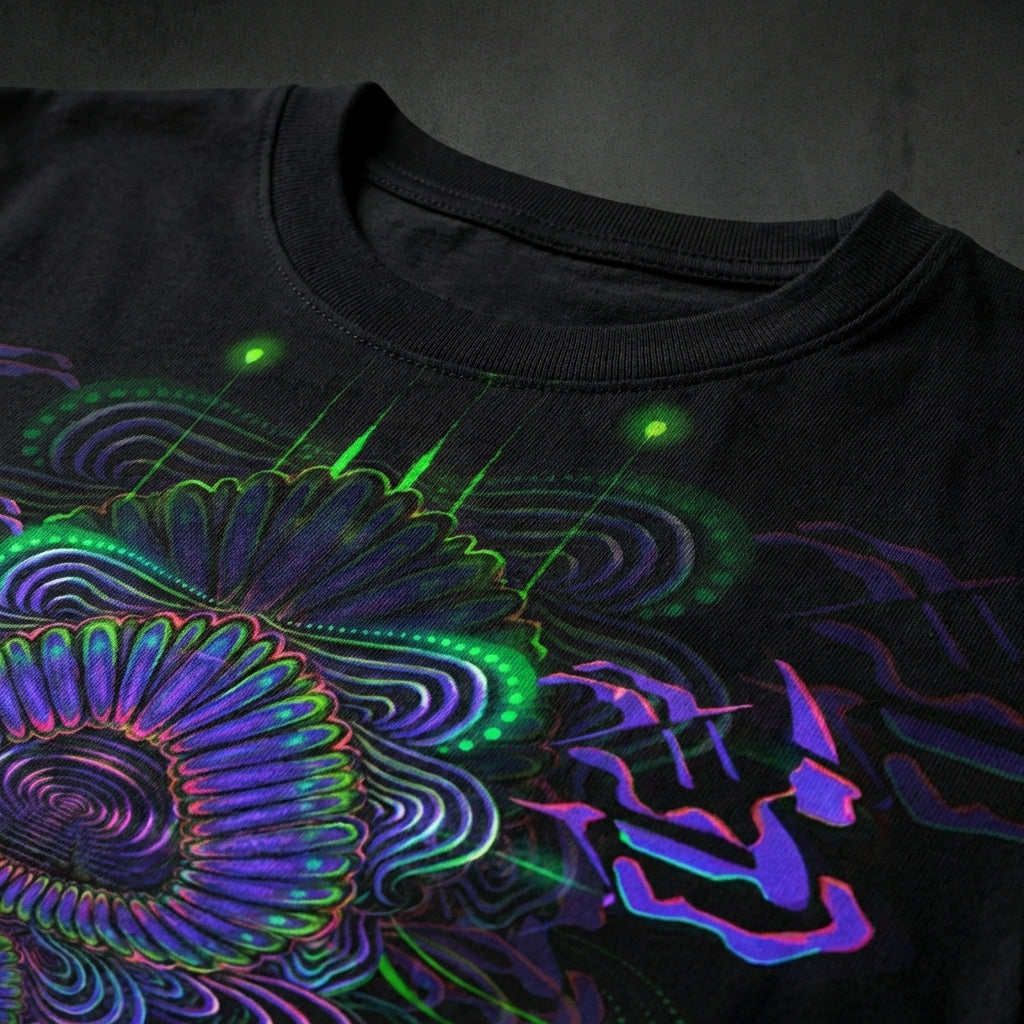 Neon Bloom Unisex T-Shirt