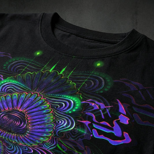 Neon Bloom Unisex T-Shirt
