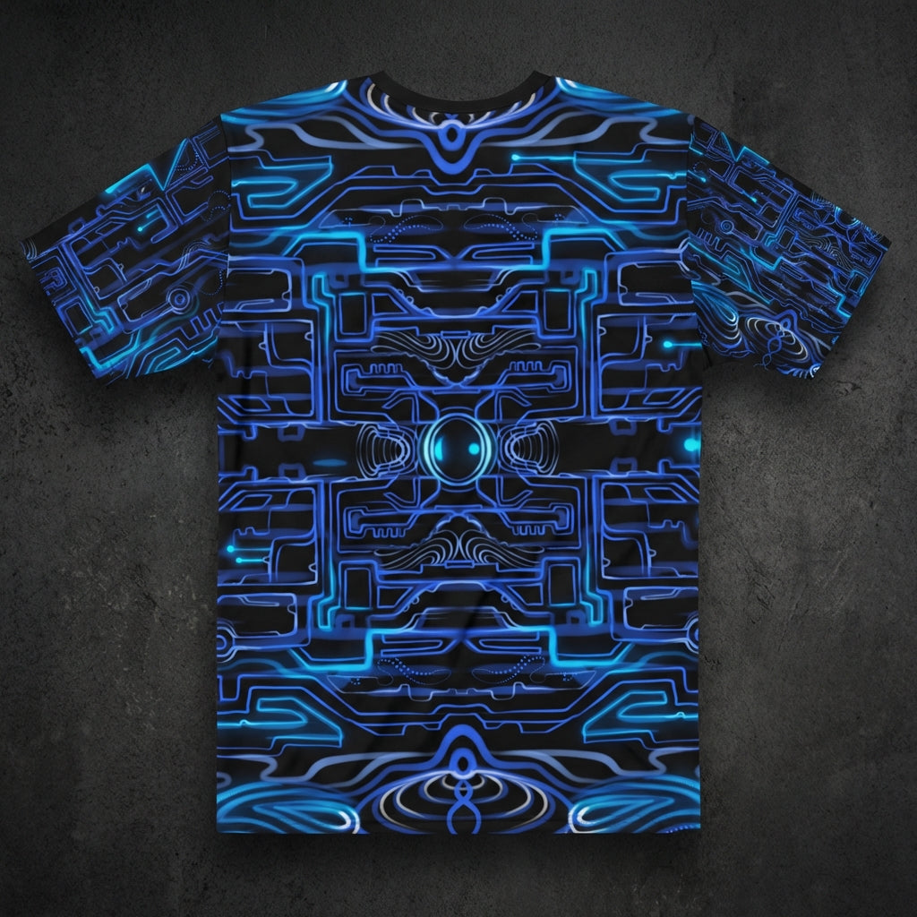 Blue Circuit Unisex T-Shirt