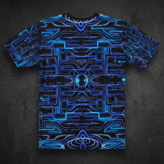 Blue Circuit Unisex T-Shirt