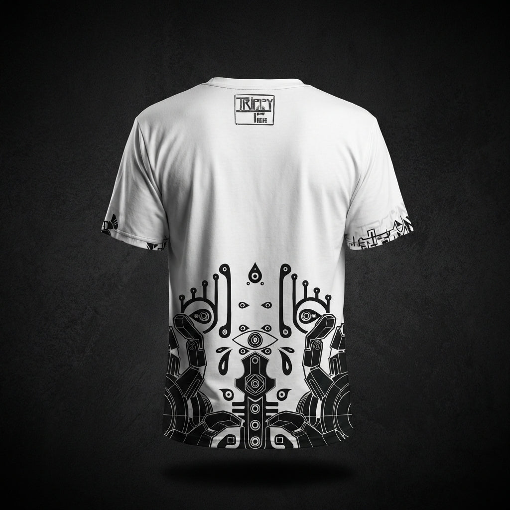 Cyber Totem Graphic T-Shirt