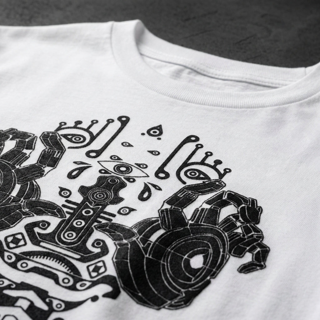 Cyber Totem Graphic T-Shirt