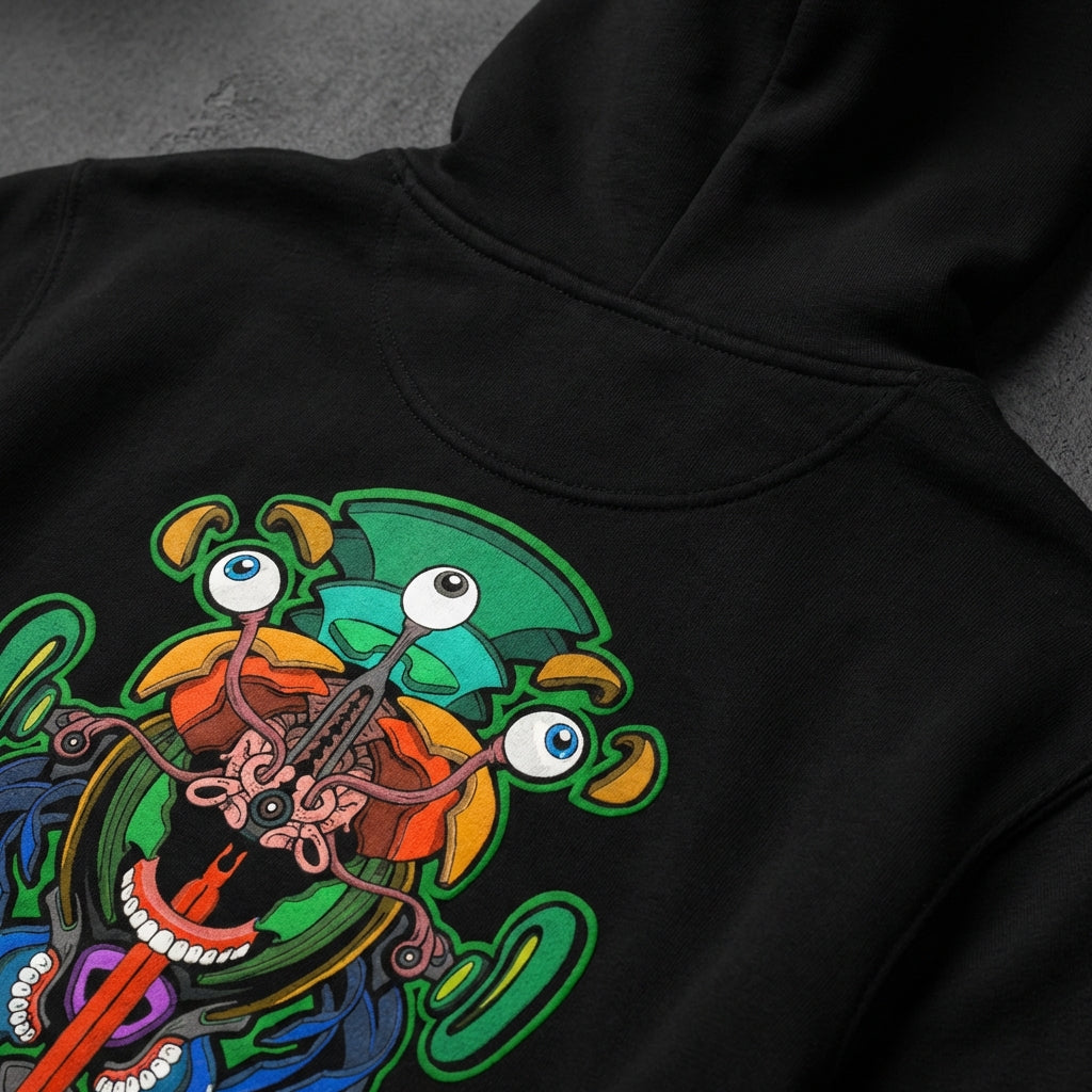 Neural Bloom Hoodie